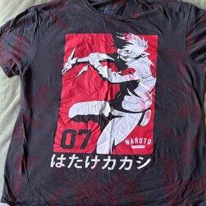 Naruto Graphic Black T-Shirt